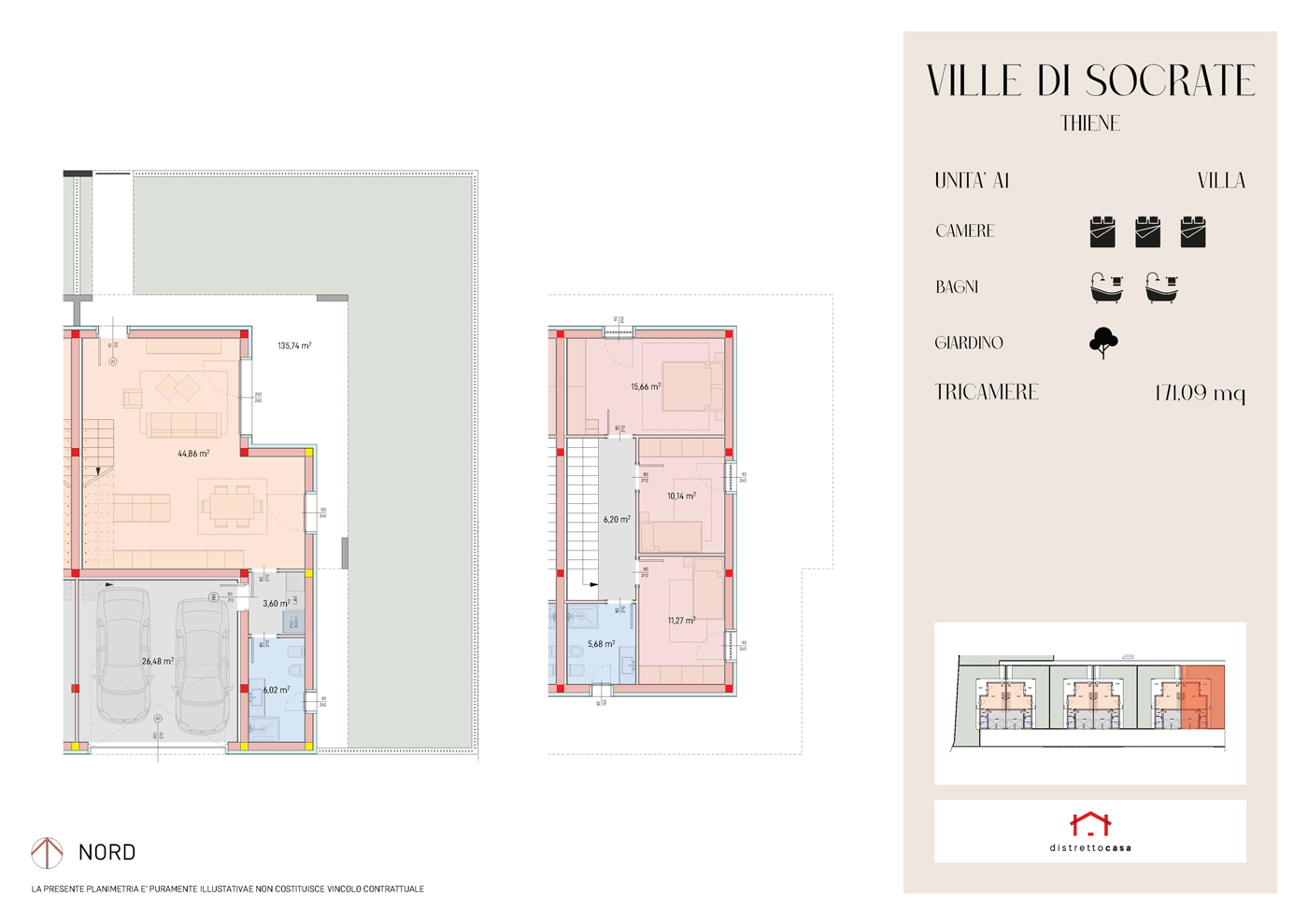 Planimetria Villa A1