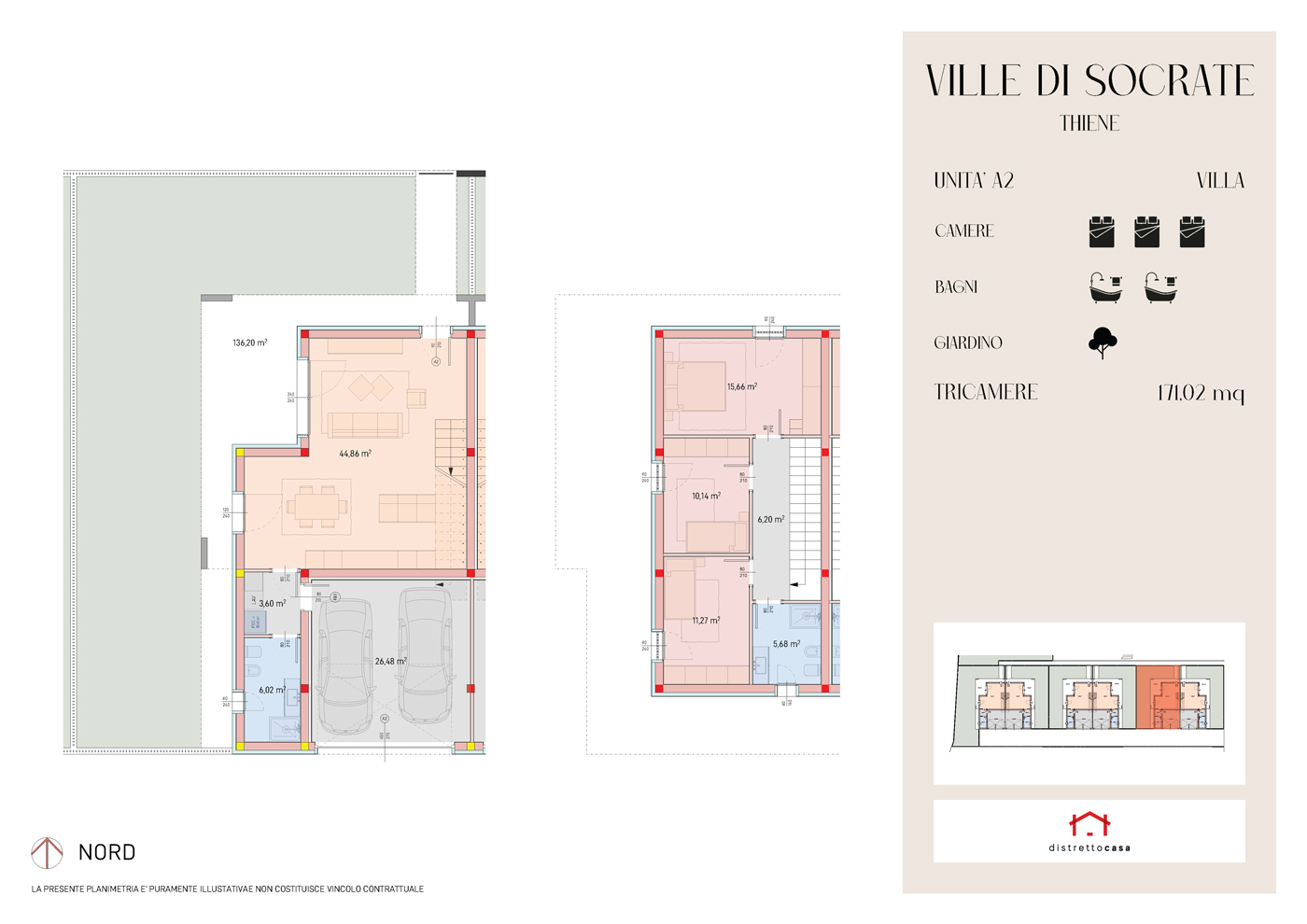 Planimetria Villa A2