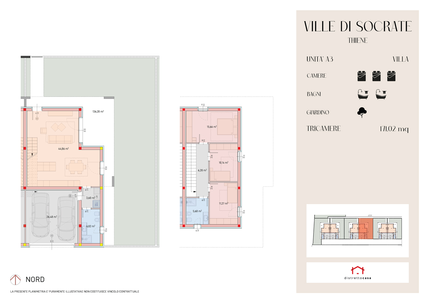 Planimetria Villa A3