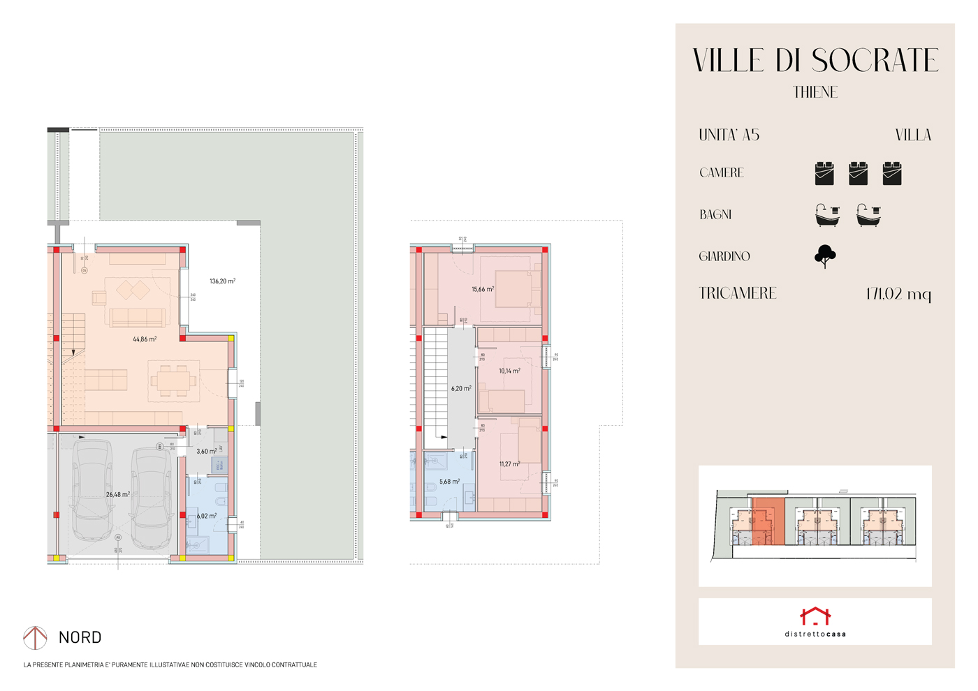 Planimetria Villa A5