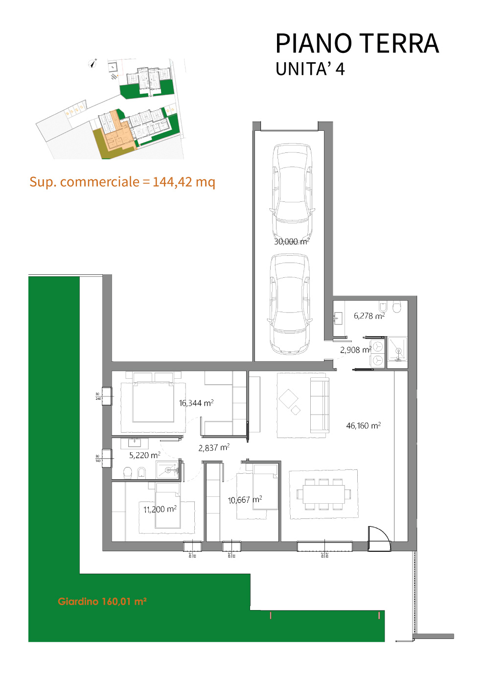 Planimetria Appartamento 4