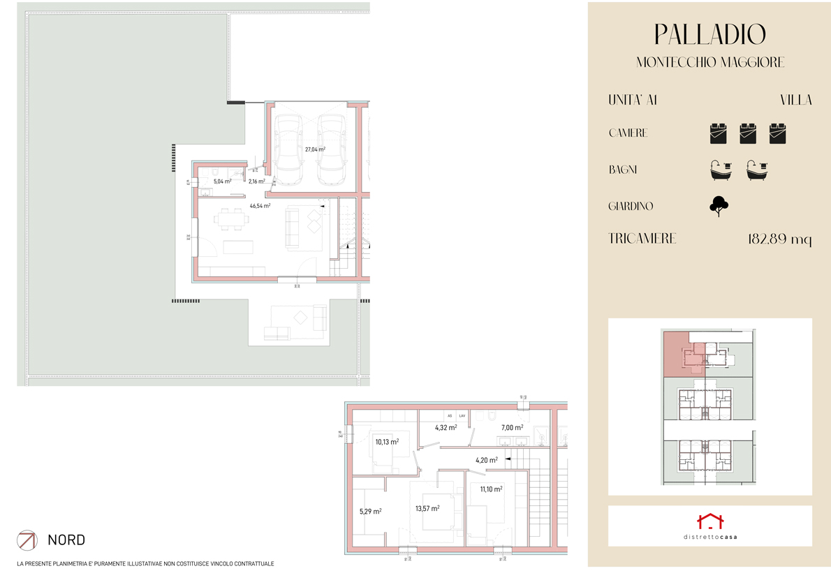 Planimetria Villa A1