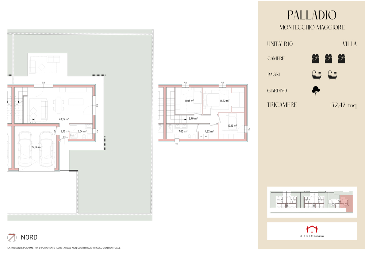 Planimetria Villa B10